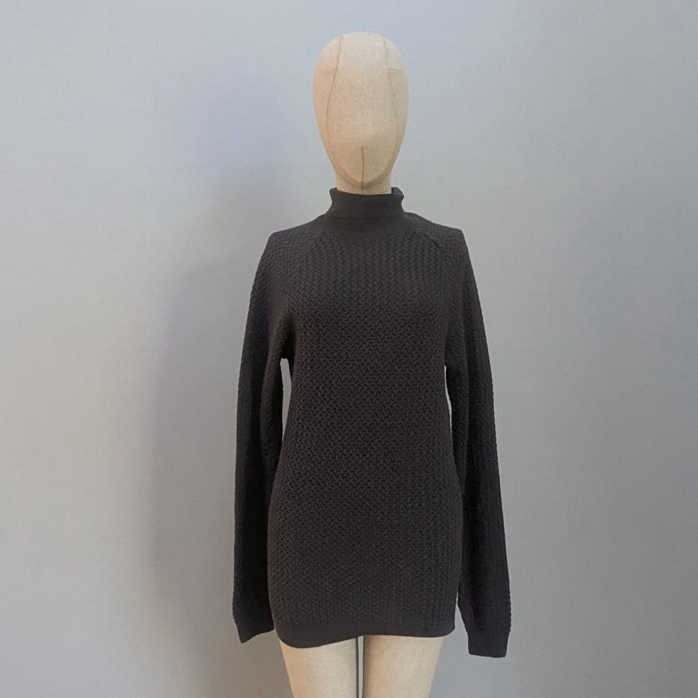 ASOS Gray Turtleneck Sweater Size Medium Long